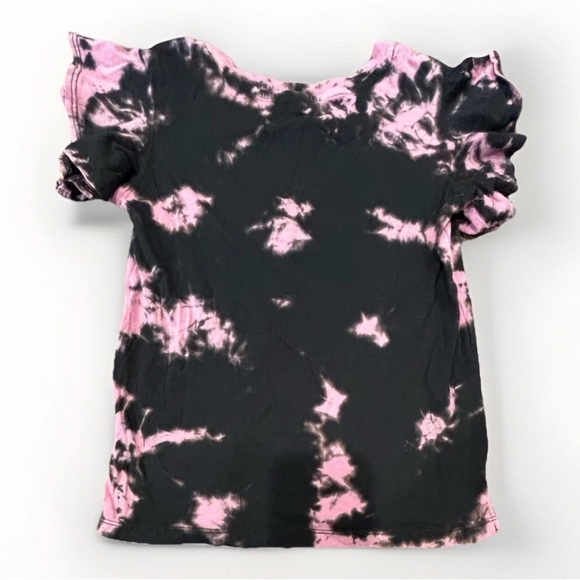 Disney Minnie Mouse Vampire Bat Halloween Tie-Dye Shirt Girls Size 7/8 - Picture 3 of 3